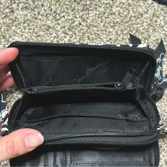 Vera Bradley Black Zipper Pulls - Picture 5 of 11